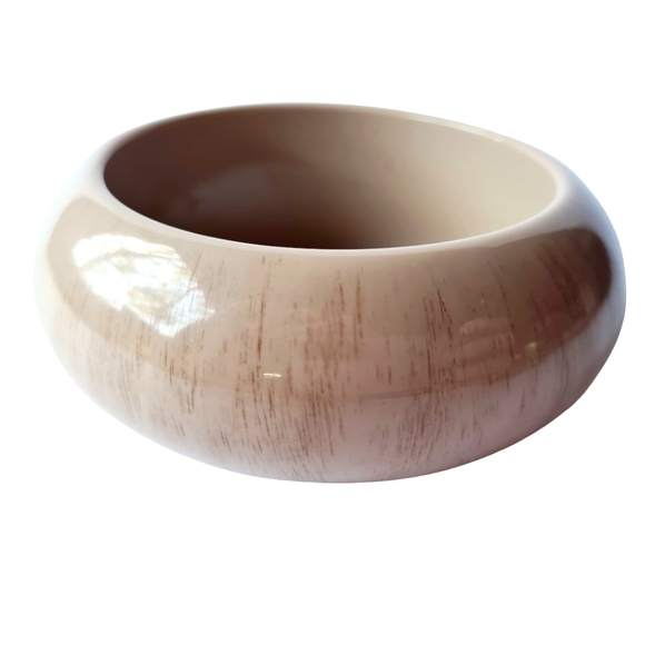 unknown Jewelry - Fashion Taupe Chunky Bangle Bracelet
